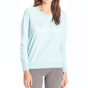 NWT Honeydew Intimates Undrest Terry Bridesmaid Sweatshirt Size Large